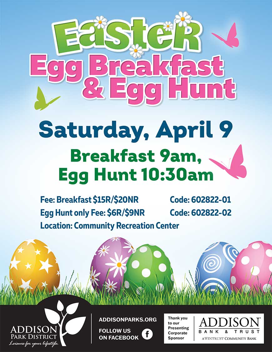 Easter Egg Breakfast And Egg Hunt